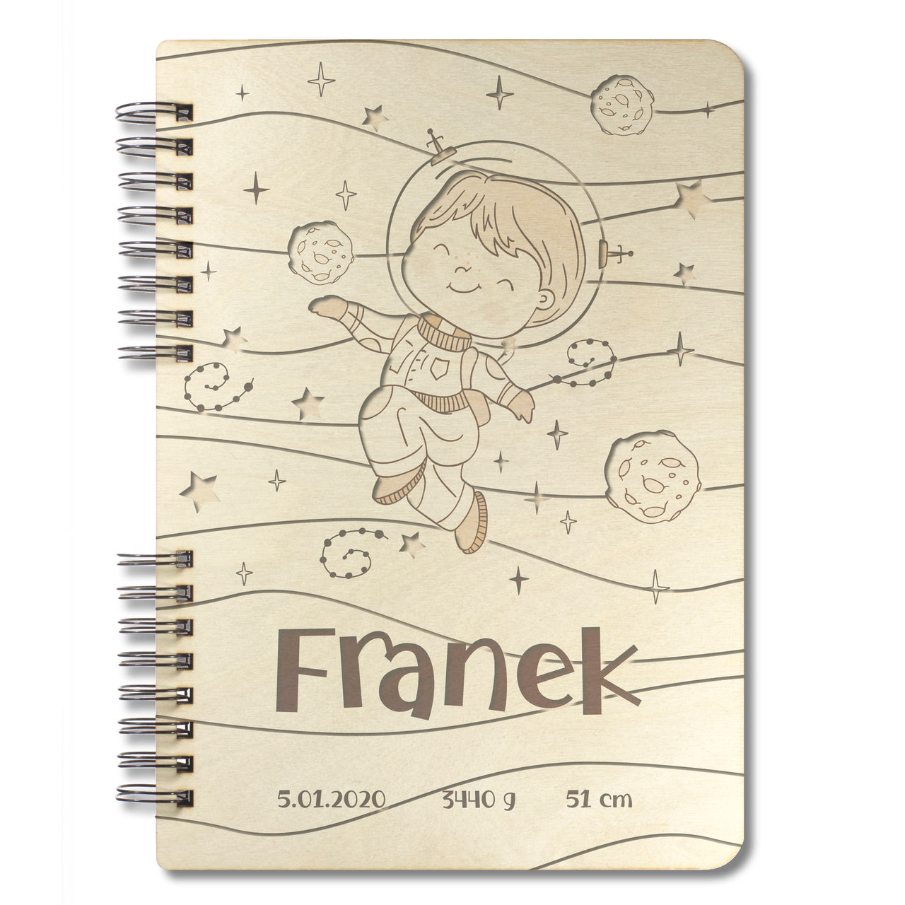 Metryczka kosmonauta Franek